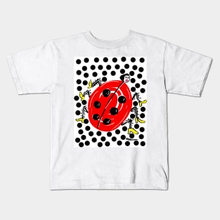 Ladybug in heels Kids T-Shirt